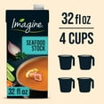 thumbnail image 3 of Imagine Seafood Stock, MSC Certified, 32 fl oz Carton, 3 of 13