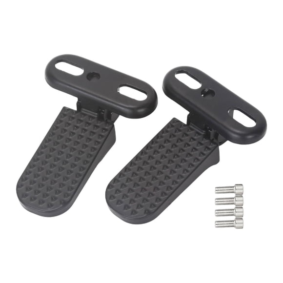 Pedales traseros para bicicleta, reposapiés de bicicleta, accesorio para estribo trasero, placas de pie portátiles antideslizantes, pedales,