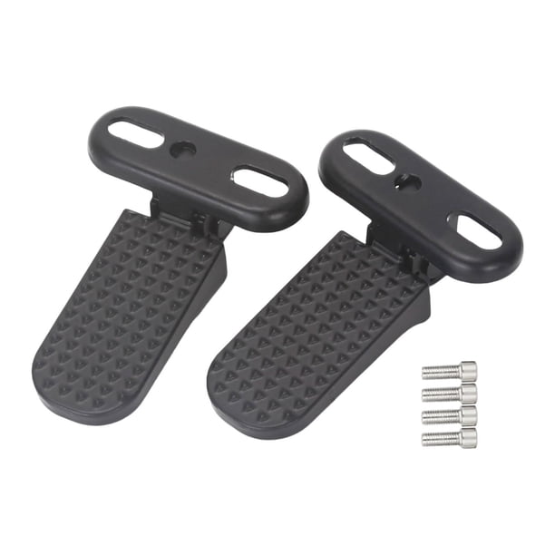 Pedales traseros para bicicleta, reposapiés de bicicleta, accesorio para estribo trasero, placas de pie portátiles antideslizantes, pedales,