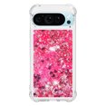 thumbnail image 2 of GANGXUN Glitter Liquid TPU Case for Google Pixel 10 Pro with Ring Holder, Shockproof Four-Corner Protective Phone Cover, 2 of 6