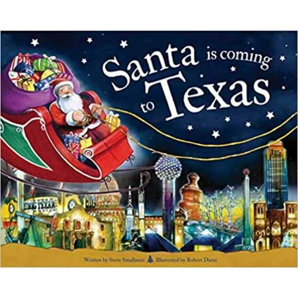 Santa Is Coming to Texas (Edition 2) (Hardcover)