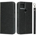 thumbnail image 2 of Pixel 4a 5G Case,Pixel 4a 5G Wallet Case,Premium PU Leather Flip Folio Case with Card Slot,Stand Holder and Magnetic Closure Detachable Wrist Lanyard Case for Google Pixel 4a 5G,6.2",Black, 2 of 7
