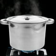 thumbnail image 4 of Shisuyan Large Stainless Steel Stock Pot With Lid Portable Cooking Pot 3.5L Soup Pot Kitchen Boiler Pot, 4 of 9