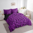 thumbnail image 3 of Homewish Leopard Cheetah Print Twin Bedding Sets 7-Piece for Kids Children Teens,Abstract Geometric Bedding Comforter Set Microfiber,Jungle Animal Print Breathable Sheet Sets,Super Cozy Room Decor, 3 of 8