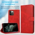 thumbnail image 7 of Dteck Case for Apple iPhone 11 Pro 5.8-inch,Detachable Case Card Holder Wallet Magnetic Leather 2 in 1 Design Shockproof Kickstand Cover Support Magnetic Car Mount Case,Red, 7 of 7