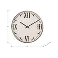 thumbnail image 4 of Clocks - 20" Round - Wall Clock - Black - White - Modern, 4 of 6