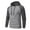 6-Gray, variant on lkfuzj 2024 New Mens Casual Hooded Sweatshirts Fashion Hallowmas Hooded Sweatshirts Round Neck Print Pullover Long Sleeve Drawstring Workout Sport Hoodie Comfy Pullover Top Sweatshirt Brown