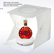 BIMZUC 10‑inch 55‑lb Electric Rotating Display Stand with Integrated LED Light – 360° Turntable for Jewelry, Watches & Product Video