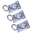 thumbnail image 1 of AURARMLET 3Ud Invisibles De Inoxidable Para Muebles Y Puertas Correderas Plata, 1 of 8