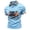 Light Blue, variant on Independence Day Polo Shirts for Men USA Flag Patriotic USA 250 Anniversary Shirts Henley Neck Short Sleeve Fourth of July Shirts Navy XL