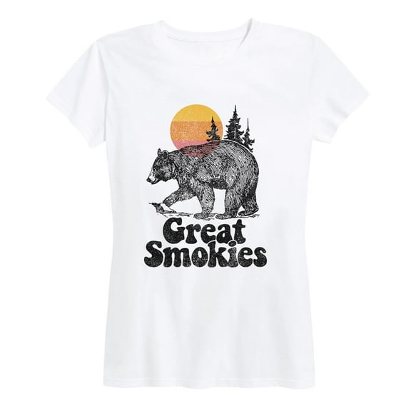 Instant Message - Great Smokies - Women's Short Sleeve Graphic T-Shirt