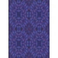 thumbnail image 1 of Ahgly Company Machine Washable Indoor Rectangle Transitional Royal Blue Area Rugs, 2' x 3', 1 of 7