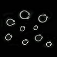 thumbnail image 3 of LOLIPPYY 100pcs Axle Retaining Ring Stainless Steel Circlip for Machine Accessories Assorted Color, 3 of 4