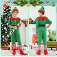 thumbnail image 6 of Alaiyaky Christmas Elf Costume Unisex Carnival Cosplay Outfit Accessory Unisex Fancy Dress Halloween Party, 6 of 7