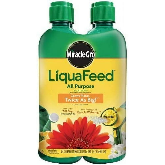 Miracle Gro Water Soluble Synthetic Fertilizer, 16 oz