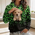 thumbnail image 2 of Pet Pouch Hoodie for Women with Large Pockets Hoodie with Dog Pouch Oversized Pet Hoodies Carrier Large Pocket Hooded Sweatshirt Kangaroo Pocket Hooded Sweatshirts, 2 of 5