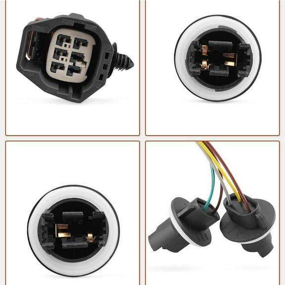 Furulu 68004166AC Tail Light Wiring without Bulb For Jeep Wrangler JK