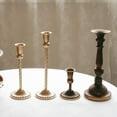 thumbnail image 2 of Masteelf 2pcs Retro Metal Singlehead Candle Holder Vintage Candlestick Table Candle Holder, 2 of 8