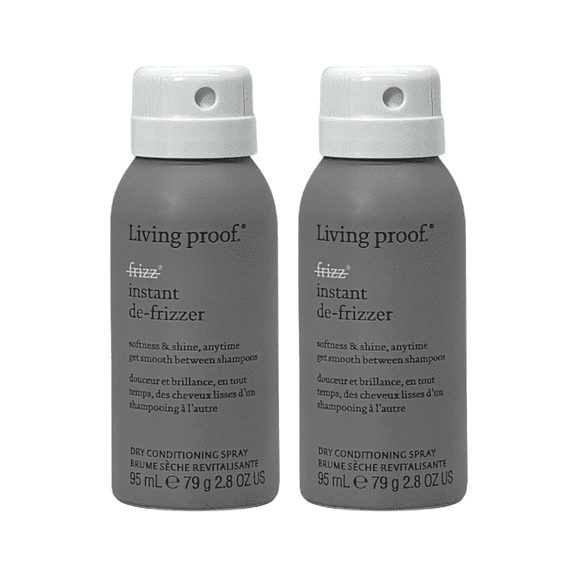 Living Proof No Frizz Instant De-Frizzer 2.8 Oz (Pack of 2)