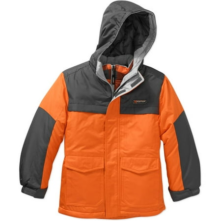 Athletic Works Jackets for Boys Who Love the Outdoors. Keep him comfortable and protected against the elements with boys' jackets and coats from The North Face®. During intensely cold weather, bundle him up in a hooded coat featuring ThermoBall™ technology.