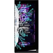 CLX Horus Gaming Desktop Computer, Intel Core Ultra 9 285K, 64 GB, 6 TB HDD, 2 TB SSD, Mid-tower, Black