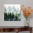 thumbnail image 4 of Great Big Canvas "Evening Treeline Sq"  by Katrina Pete Black Gray   Wrapped Canvas Print Wall Artwork, 4 of 7