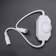 thumbnail image 3 of 3X 12V / 24V 6A LED Dimmer Controller Adjust Brightness for Easy Color Clear, White, 3 of 9