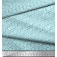 thumbnail image 2 of Soimoi Modal Satin Fabric Geometric Small Decor Fabric Printed Yard 42 Inch Wide, 2 of 3