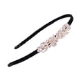 thumbnail image 2 of Eoperou Woman Headband Elegant Style Non Slip Headwear Hair Hoop Band Flower Rhinestone Headdress Hair Accessories, 2 of 8