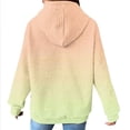 thumbnail image 5 of NOLDARES Women's Oversized Hoodie Lightweight Long Sleeve Sweatshirt Fashion Pullover with Pockets for Womens(Light Green,XXL), 5 of 7