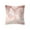 Pink white 2, variant on Moocorvic Rose Gold Cushion Cover Square Pillowcase Home Decoratio