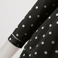 thumbnail image 5 of Jiyugala Women Pajama Sets Women Casual Lapel Button Polka Dots Print Two Piece Long Sleeve Pajamas Pajamas Suit, 5 of 7