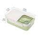 thumbnail image 5 of Moyic Fiambrera para oficina y escuela, compartimentos portátiles, recipiente para calentar alimentos con cuchara, organizador de bloqueo de Mostrada Verde, 5 of 6