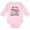 AD-Pink, variant on Inktastic My Tia Loves Me with Sloth and Hearts Boys or Girls Long Sleeve Baby Bodysuit