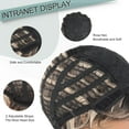 thumbnail image 5 of Short Dark Straight Layered Hair Wig With Bangs for Women Short Silver Layered Pixie Cut Wigs with Elegant for Old Lady Wig (Black With Grey), 5 of 6