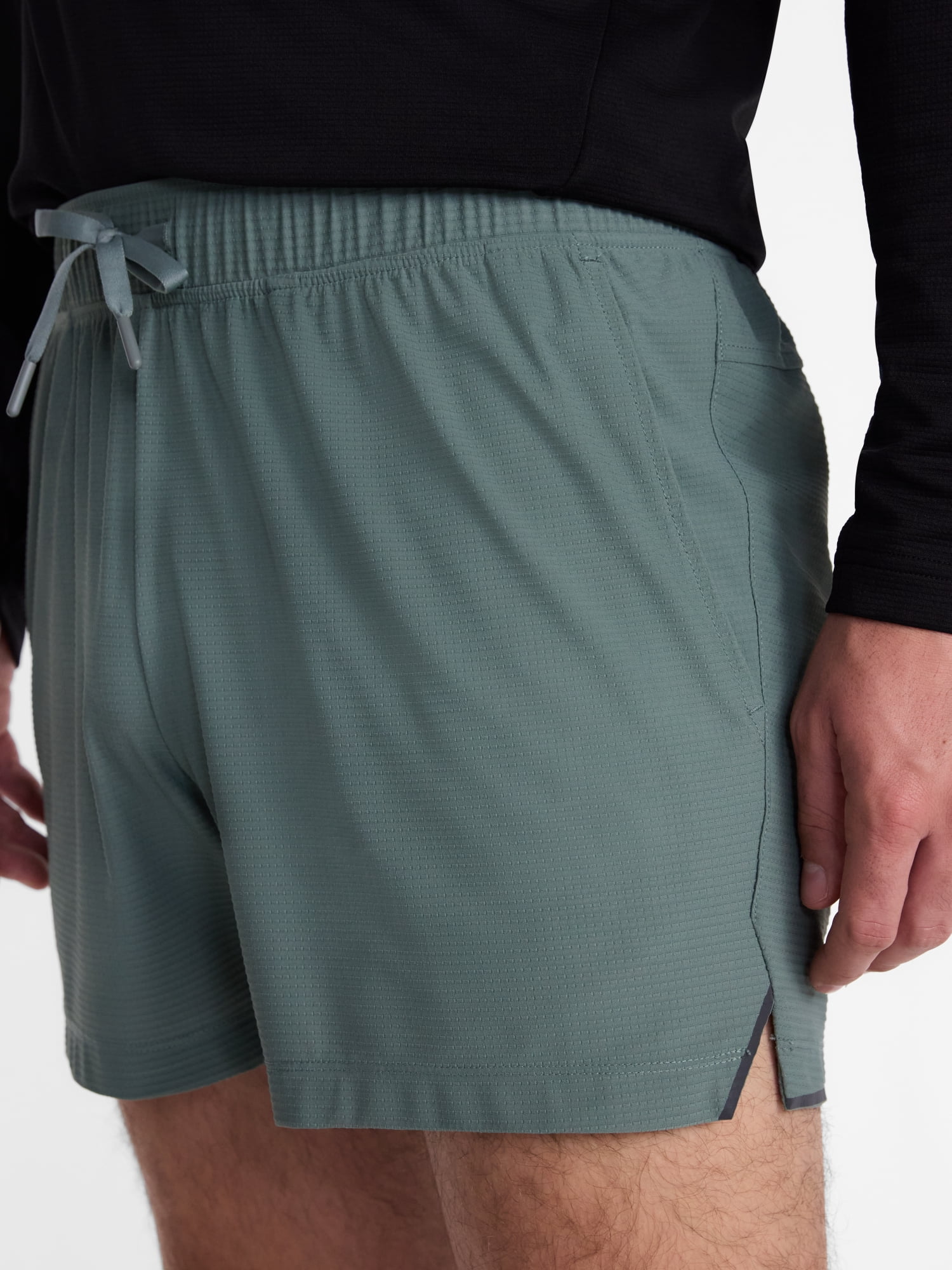 Avia Men's and Big Men's Performance Textured Shorts, 5'' Inseam, Sizes XS-5XB
