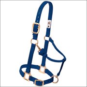 Navy Weaver Original Adjustable Chin Throat Snap Halter 3/4" Suckling