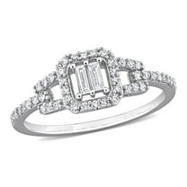 Everly Women's Diamond 10K White Gold Engagement Ring