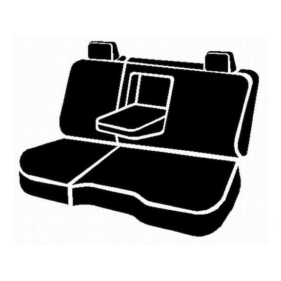 Rear Seat Cover - Compatible with 2015 - 2019 Chevy Silverado 2500 HD 2016 2017 2018