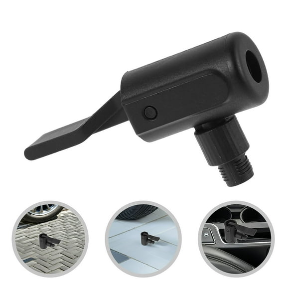 1 Set Portable Tire Inflator With Needle And French Valve Adapter Air Pump Nozzle Fitting Air Pump Needle For Bikes Cars Motorcycles And Sports Equipment
