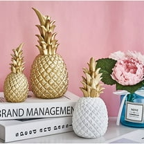 Raindrops  Tropical Artificial Fruit Decor Golden Pineapple Ornament Creative