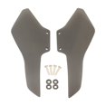 thumbnail image 1 of jinwen Motorcycle Side Windshields Wind Deflectors, Acrylic Windscreen Side Fairing High Performance, Easy Installation for R18 B Gray, 1 of 9