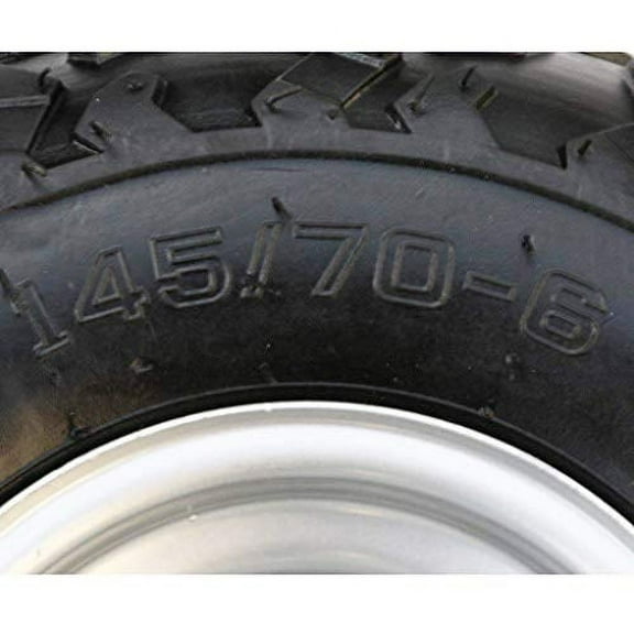 145/70-6 Tires With 6 inch Wheels Rims for ATV Go Kart