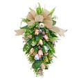 thumbnail image 3 of Corona de tulipán, corona Floral, regalo del Día de la Madre, corona de verano, guirnalda Artificial para decoración de pared, decoración de puerta, 3 of 9