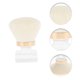 thumbnail image 3 of Ofertas Únicas 1 Pc Brocha de Polvo de Cabeza Redonda para Viajes de Negocios Blanco de Lana de Fibra Artificial Plástico, 3 of 5