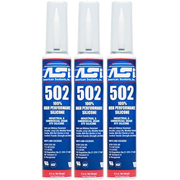 Clear Food Grade Silicone Aerosol Self-Propelled Can - 6.5 Oz - 3 Cans