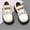 White, variant on FSYBOA Girls Dress Shoes Size 11(Little Kids), Fashion Hook and Loop Strap Casual Soft Soled Kids Princess Shoes White
