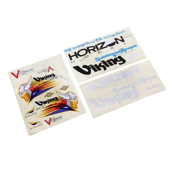 Hangar 9 Decal Sheet Model 12 Viking 120cc HAN106521 Decals Trim Pilots Scale Accys