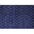 thumbnail image 1 of Ahgly Company Machine Washable Indoor Rectangle Oriental Blue Industrial Area Rugs, 7' x 10', 1 of 4