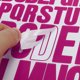 thumbnail image 4 of Calcomanías de Letras Uxcell 1 pulgada 2 pulgadas, 12 Hojas de Calcomanías de Letras Adhesivas de Vinilo, Rojo Rosa, 4 of 6